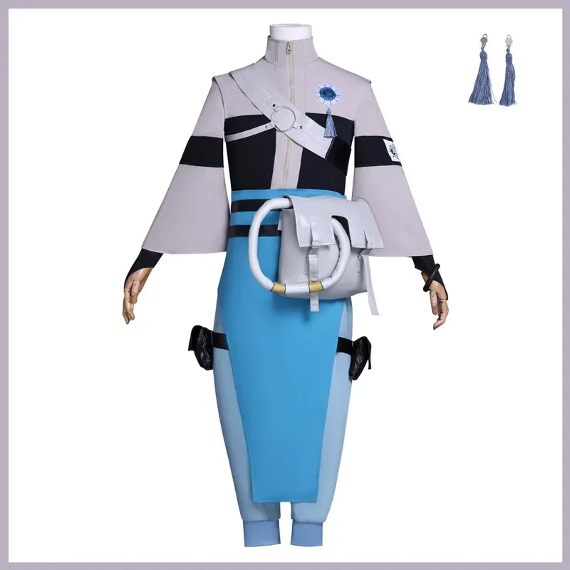 أنيمي لعبة Zanka Gachiakuta تأثيري حلي معطف رمادي السراويل زي قتال موحد حقيبة شعر مستعار الكبار رجل كرنفال عيد الميلاد الدعاوى ؛ 3'v ، 6.h ؛ 8'