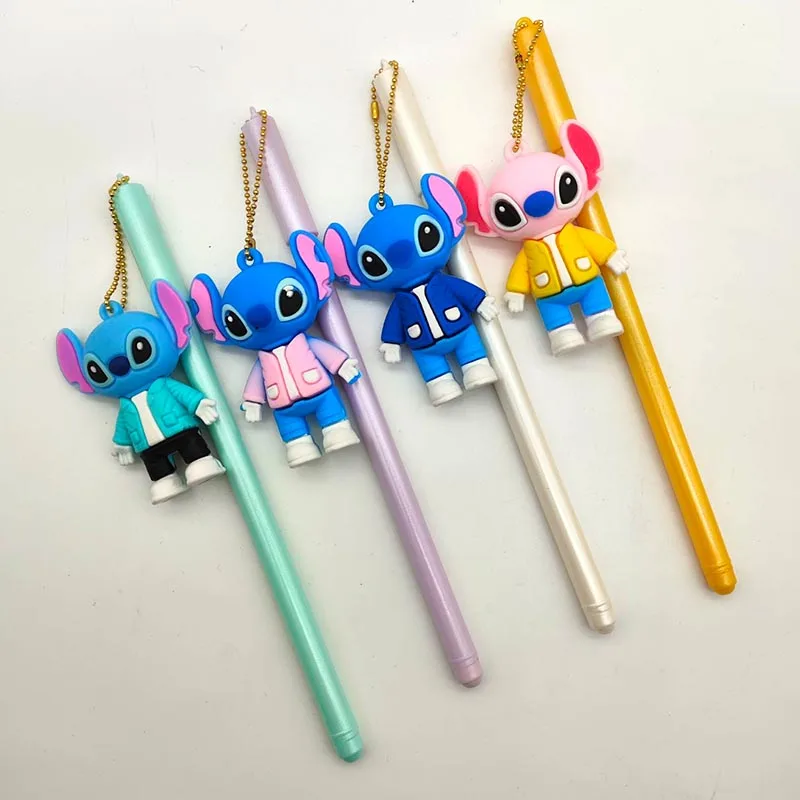 20pcs/lot Creative Stitch Pendant Gel Pen Cute 0.5mm Black ink Neutral Pens Promotional Gift Office School Supplies