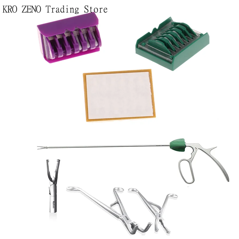 

Ligation Clip Laparoscopic Polymer Ligation Clips Hemolok Clips Endoscopy Surgery Surgical Vascular Clips Tool✨