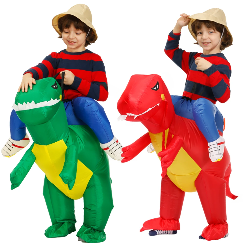Dinosaurier aufblasbares Kostüm Kinder Party Cosplay Kostüme Tier kostüm Halloween Kostüm für Kinder
