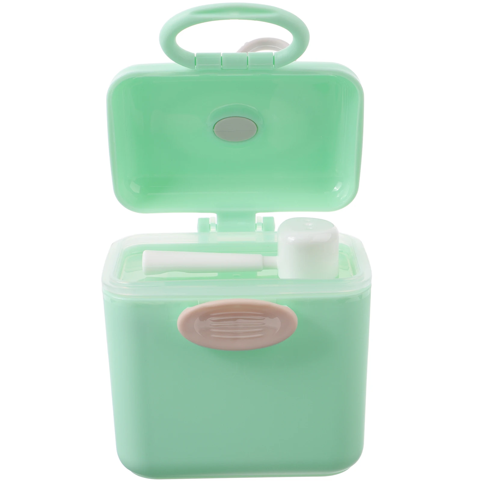

Portable Formula Dispenser Milk Powder Box Travel Holder Large Capacity Silicone PP Containers For Baby Food Storage