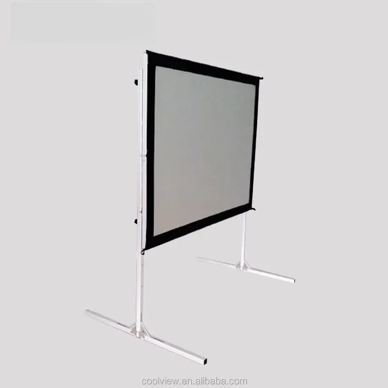 16:9 500 400 350 300 250 200 Inch Fast Frame Foldable Quick Folding Big Cinema Large Outdoor Projector Projection Screen