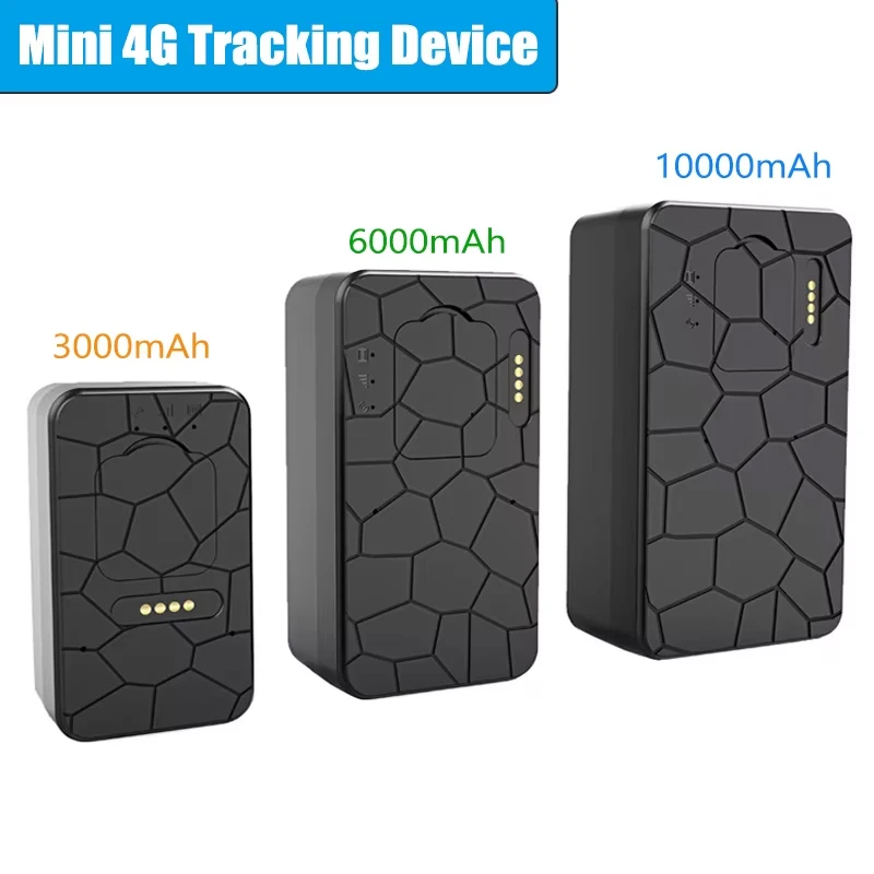

Portable GPS Tracker Car 4G Tracking GPS Locator Magnet Voice Monitor Waterproof Tracking Device 10000mAh 6000mAh 3000mAh