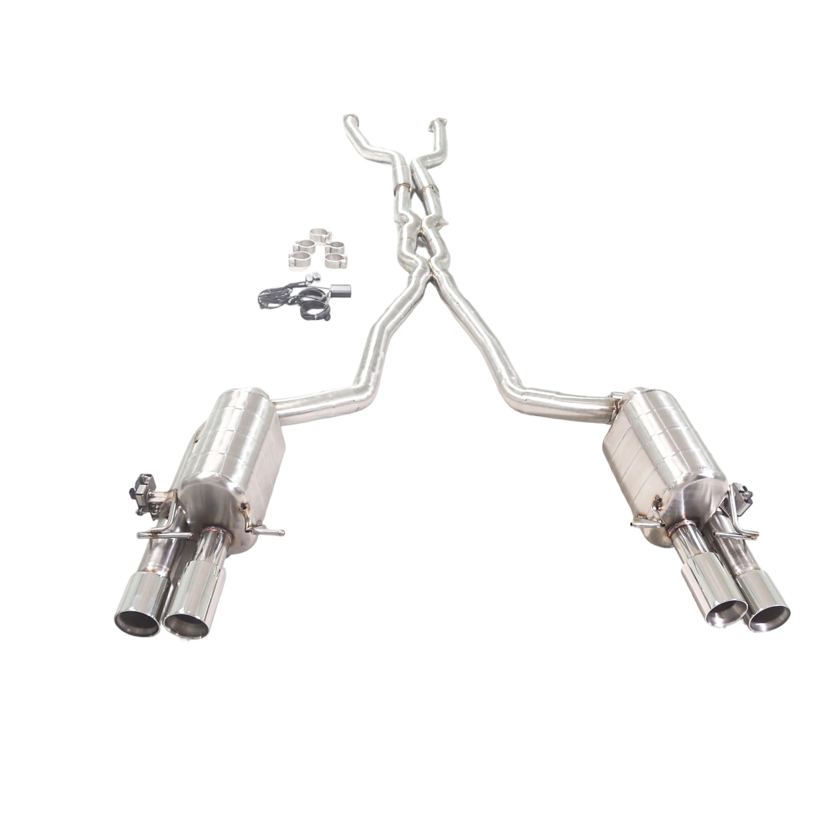 

Подходит для BMW M5 E60 5.0L V10 2003-2010 годов выпуска с выхлопной системой Catback Valvetronic из нержавеющей стали 304.