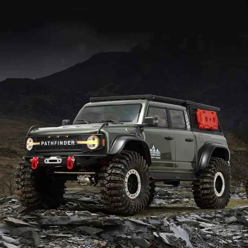 RGTEX 86150 1/10 RTR Rock Crawler Pathfinder coche de control remoto de dos velocidades 4wd coche de escalada vehículo todoterreno modelo de simulación de juguete