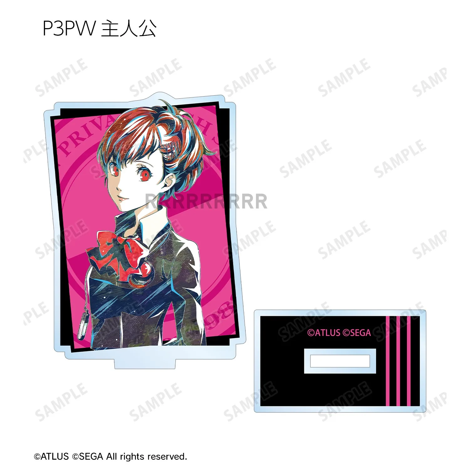 Anime Mini Action Figure Doll Narukami Yu Yuki Makoto Shiomi Kotone Amamiya Ren Acrylic Stand Model Plate Cosplay Toy
