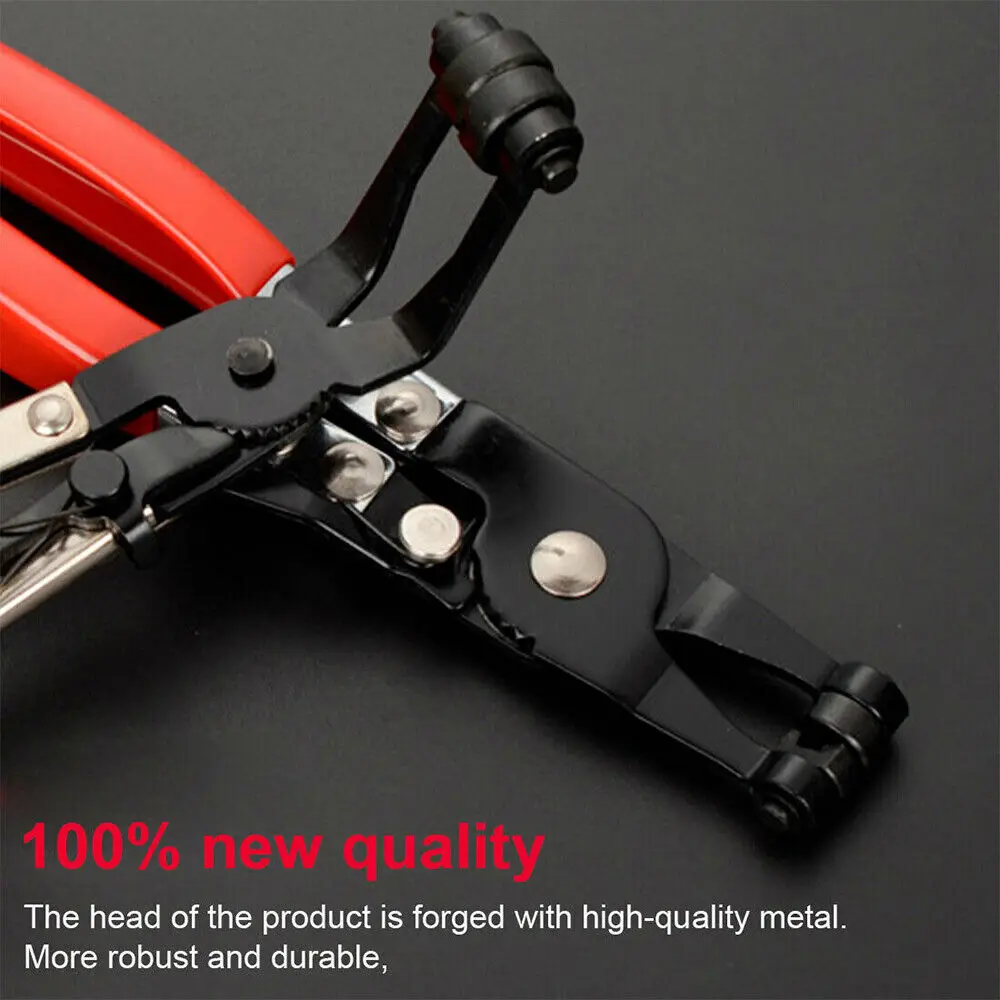 Alicate de braçadeira de mangueira kit removedor de carro longo alcance fio mola braçadeira de mangueira alicate auto refrigerante radiador aquecedor banda plana ou grande braçadeira