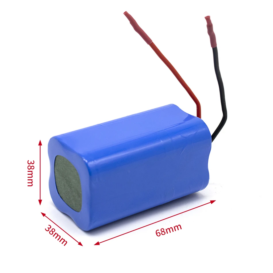 3.7V 10000mAh customized 18650 rechargeable lithium battery pack Built in BMS for Small appliance