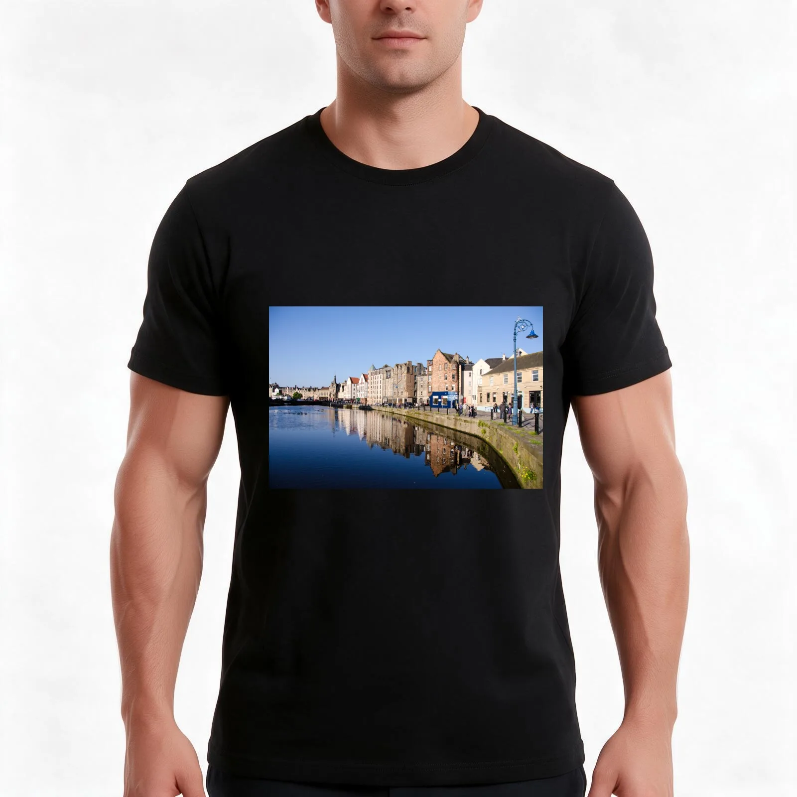 Sunshine on Leith T-Shirt Summer Casual Cotton Tee Oversized Streetwear Tops Vintage Graphic Print Loose Fit Short Sleeve