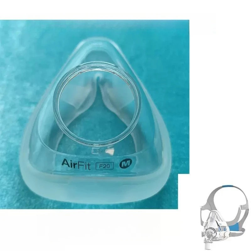 

Аксессуары для вентиляторов: Удобные силиконовые накладки для носогубной маски ResMed AirFit F20 (размеры S/M/L)