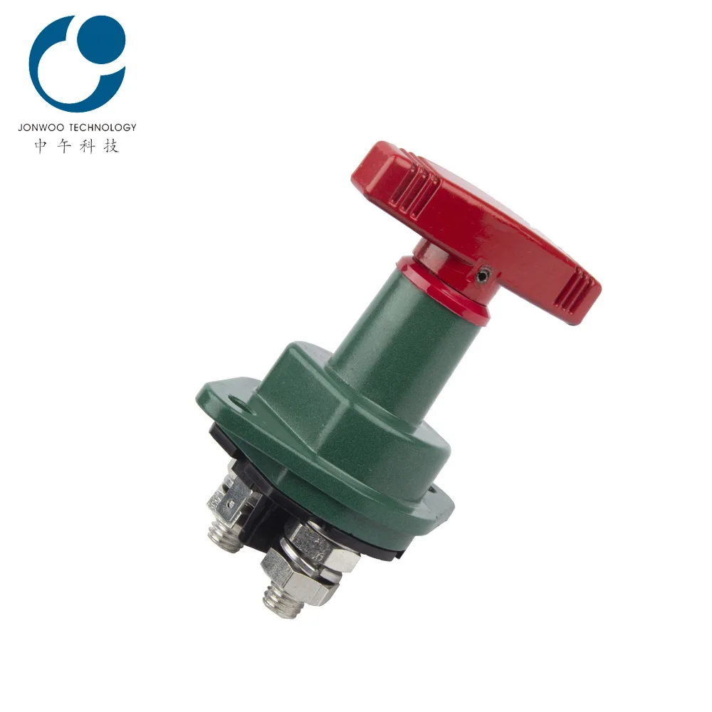 RV yacht modified power main switch green paint, power off switch 300A