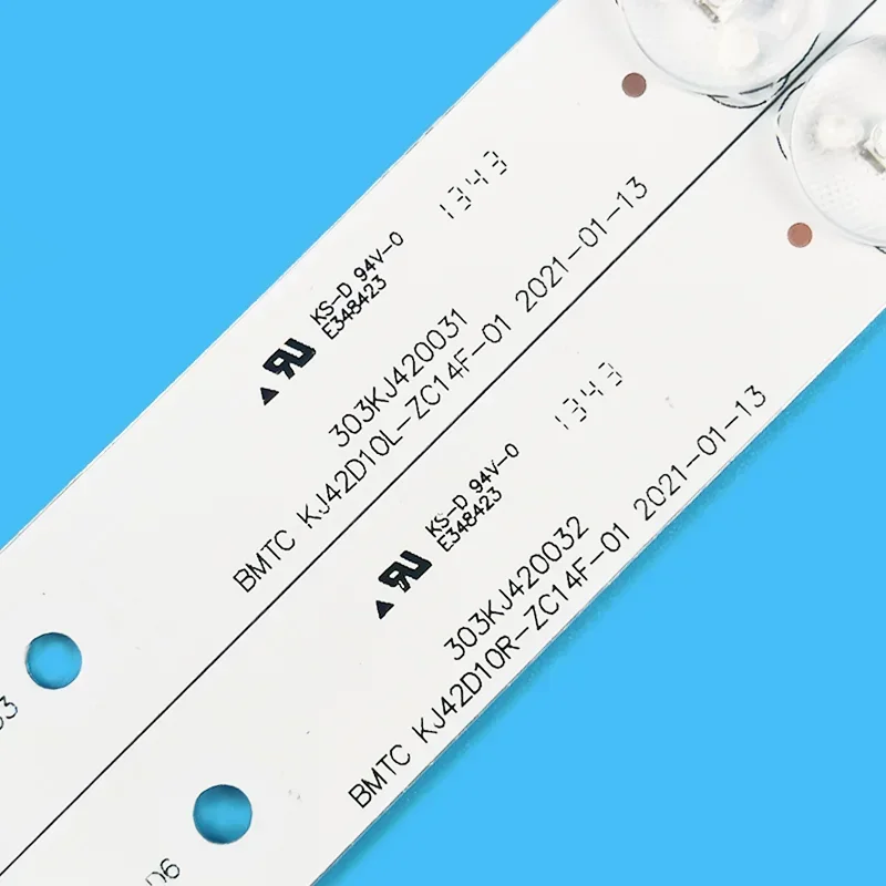 8PCS LED  for  JS-42100 BMTC KJ42D10L-ZC14F-01 KJ42D10R-ZC14F-01 KM0416DCF27A 303KJ420031 303KJ420032 LED42HS56 KJ42D10L image 3