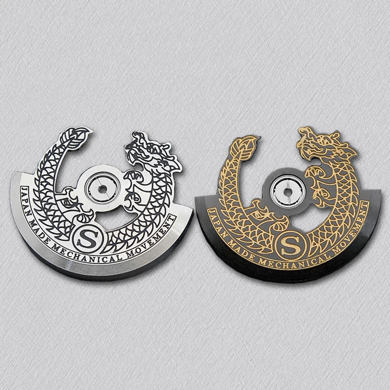 Dragon Icon NH34 NH35 NH36 NH38 NH70 Movimento dell'orologio Rotore automatico a martello Adatto al movimento Seiko Parti di riparazione del peso del pendolo