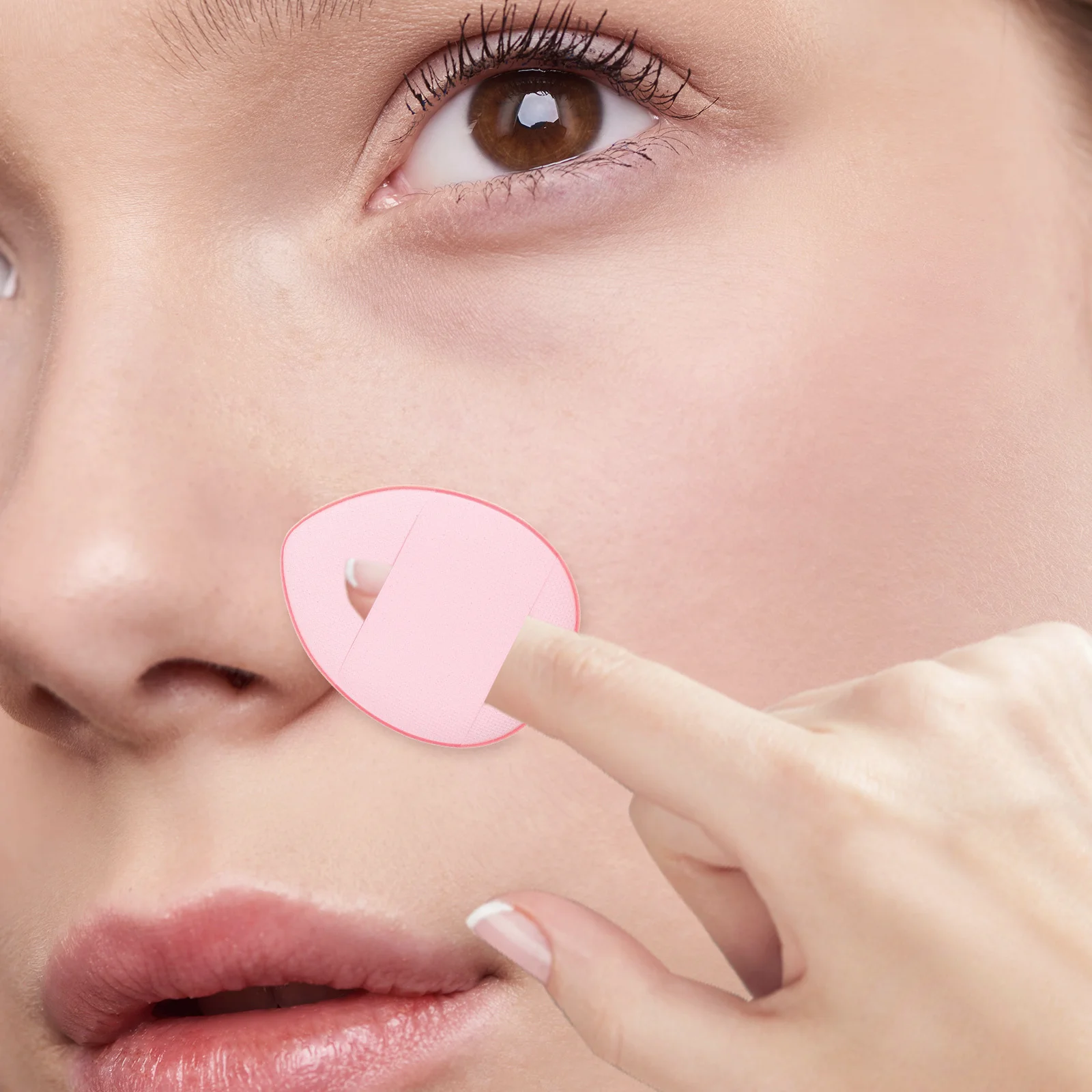 Mini-Puder-Finger-Make-up für Foundation, Creme, Concealer, Dreieck, Beauty Puff, kleines Gesichtswerkzeug