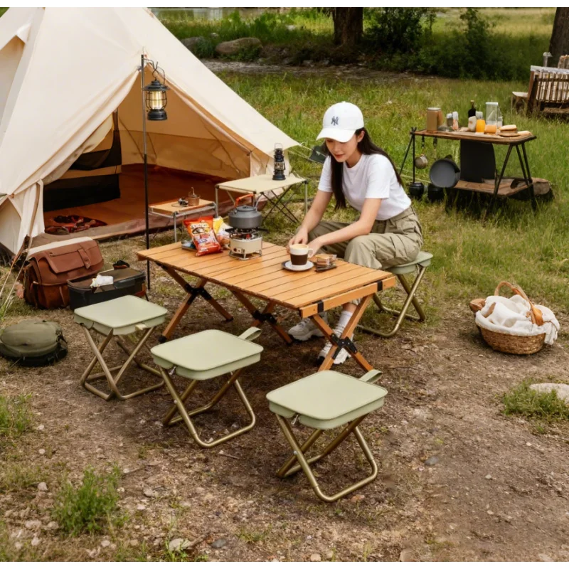 

Портативный многофункциональный складной стул для пикника на открытом воздухе, сверхлегкий стул для рыбалки, дорожный табурет, аксессуары для рыбалки