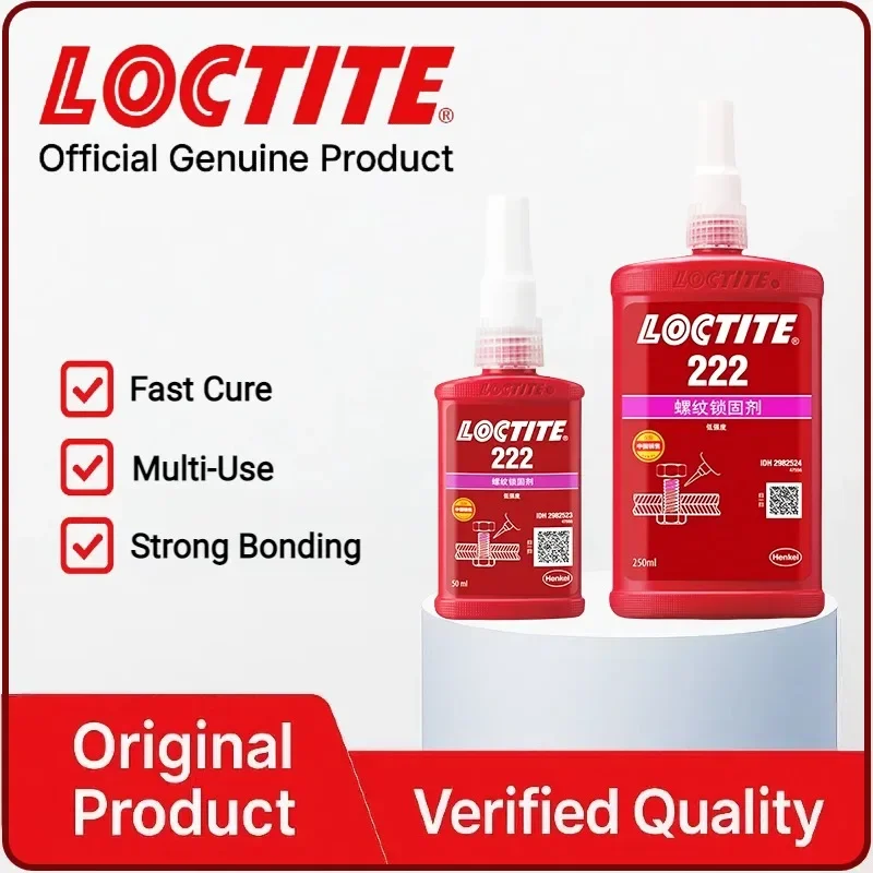 

222 RTV Silicone Sealant for 50ml & 250ml, High Temp, Waterproof, Leak Proof Adhesive for Industrial Use