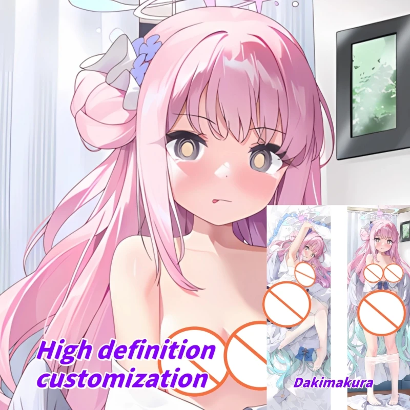 

Dakimakura Anime Blue Archive Misono Mika Double-sided Print Life-size Body Pillow Cover Bedding Gifts