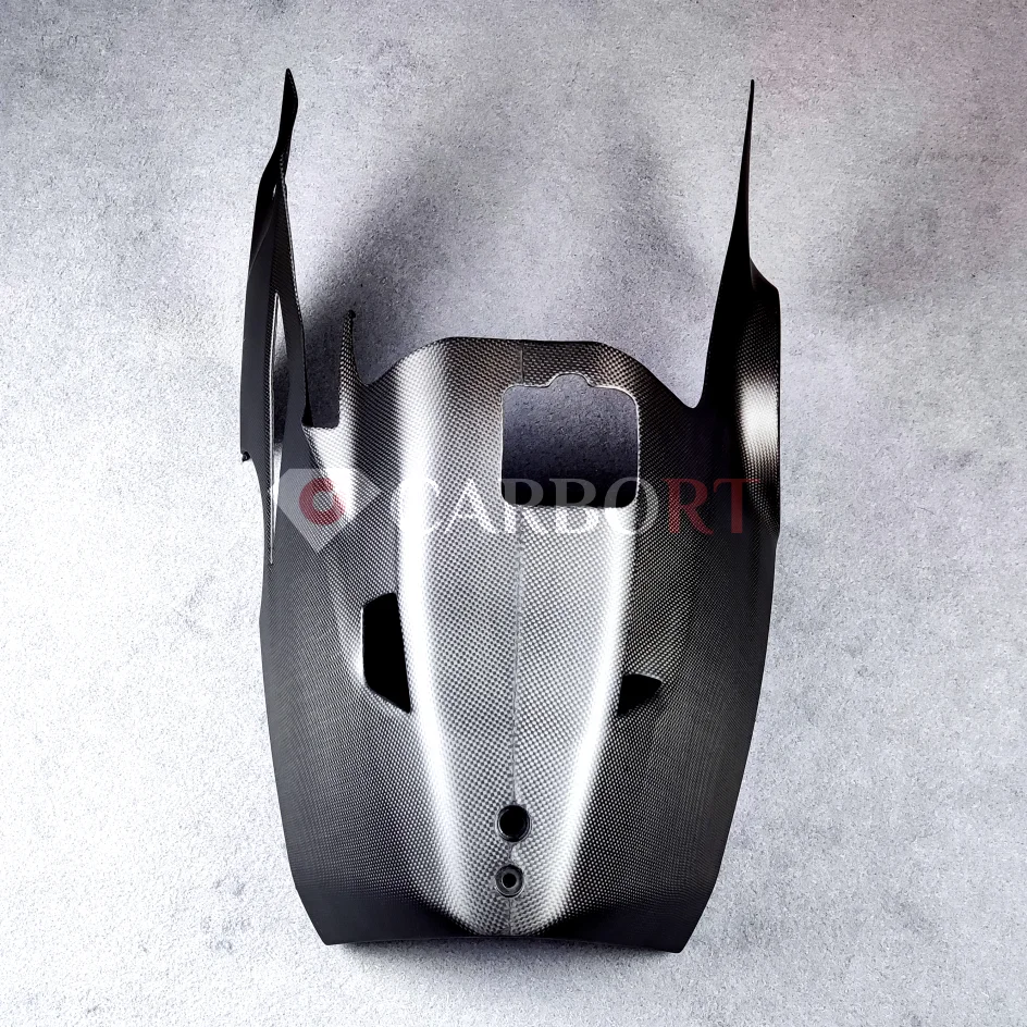 For Ducati Panigale V4 V4S V4R Carbon Fiber Belly Pan Lower Under Fairing Cowl 2018 2020 2021 2022 Guard Protection Cover Panel