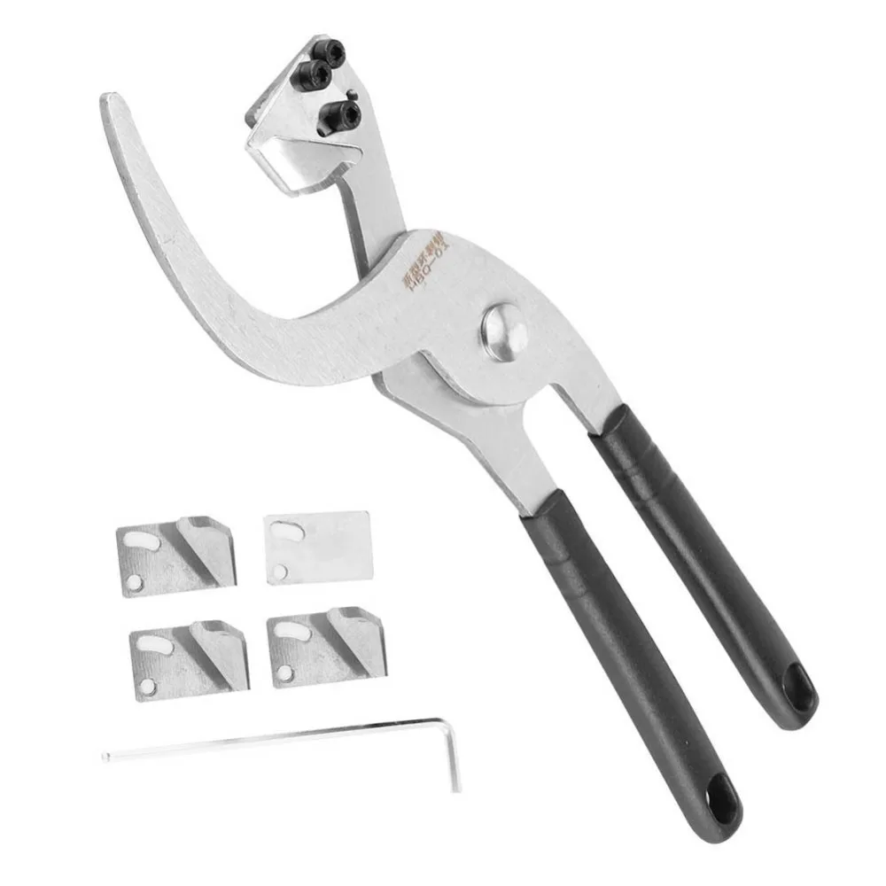 Stainless Steel Tree Branches Cutter Bypass Design Silver Pruning Shears Scissor Ergonomic Handle Hand Operated