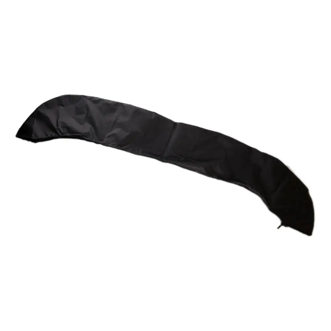 Boat Bimini Top Boot Cover Storage Bag Sock Shade No Frame Black 600D Polyester For 4 Bow 67''-72''W