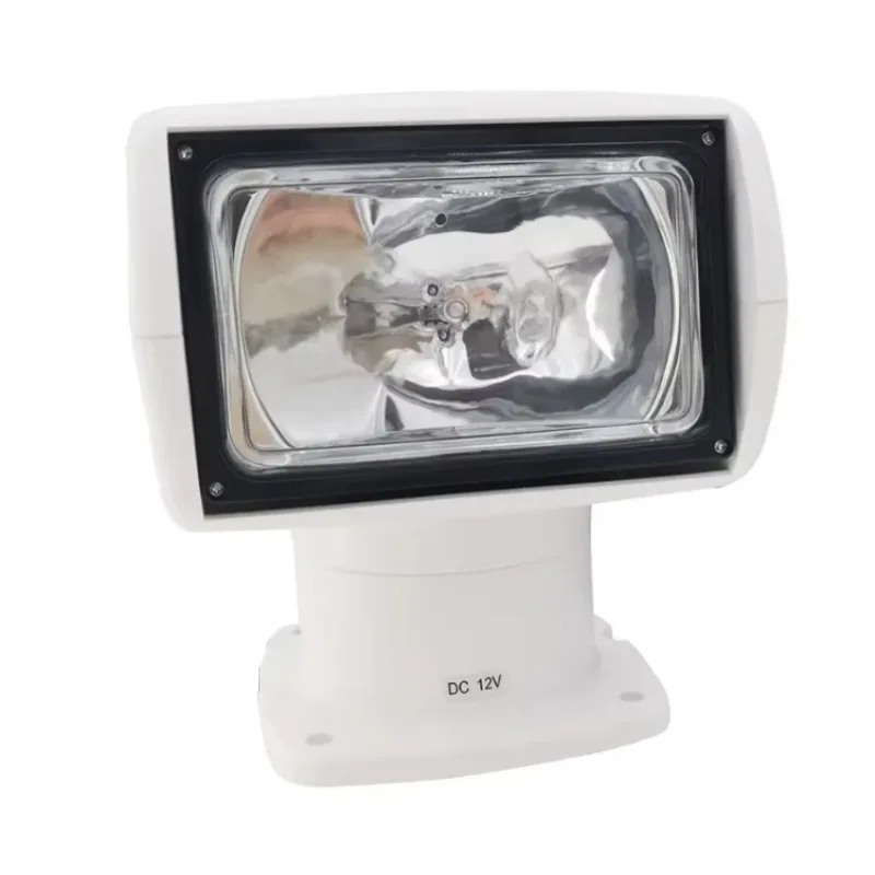 12V Waterproof Marine Searchlight White RV Lighting with Remote Control Marine Supplies Accessories