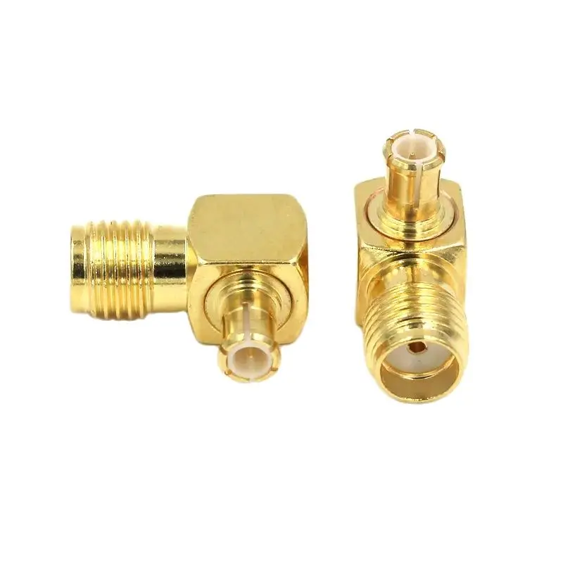 1PCS SMA-MCX Connector MCX-BNC RF Adapter Male/Female Header Outer Screw Inner Hole