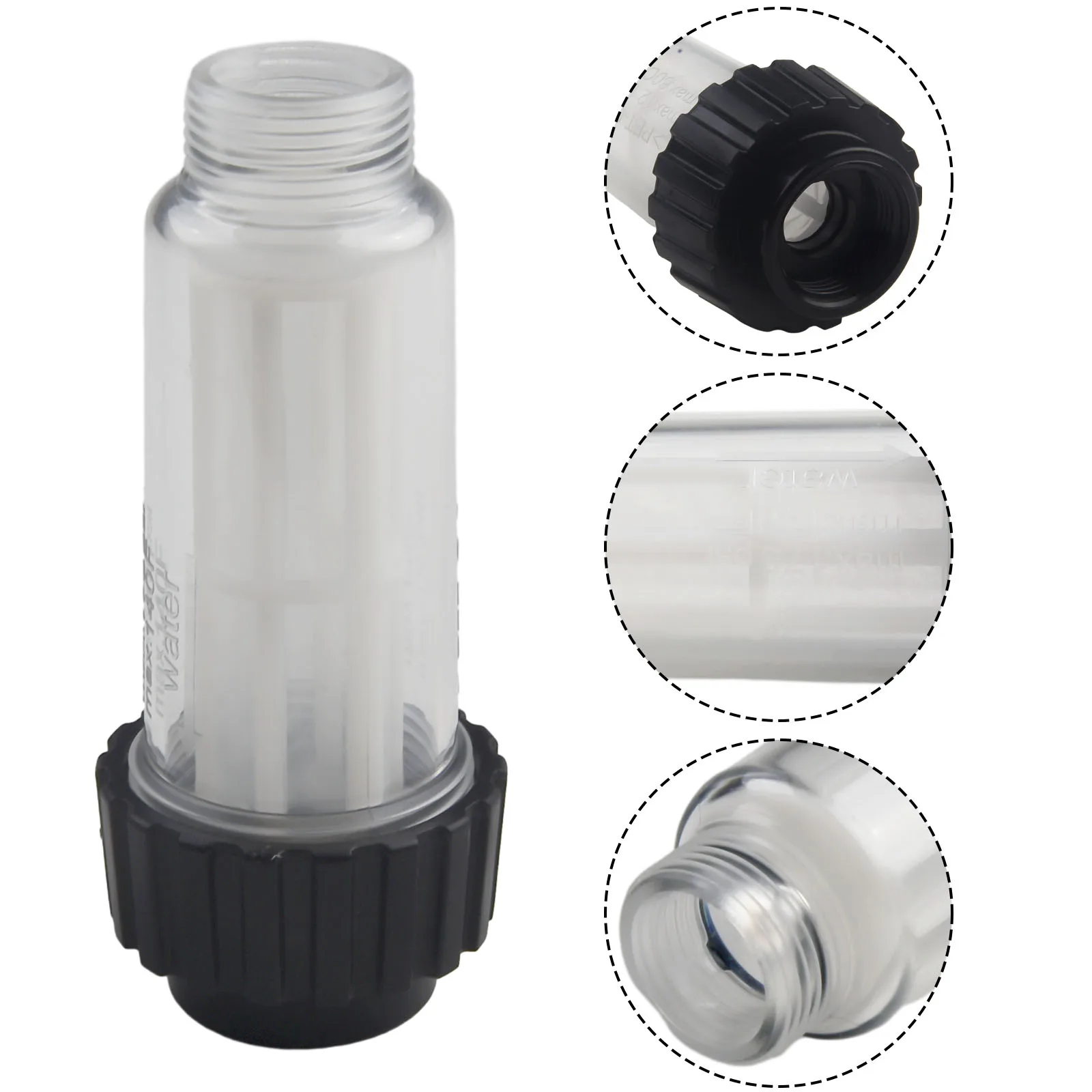 Garden Hose Water Inlet Pump Filter For Pressure Washers K2 K3 K4 K5 K6 K7 For Nilfisk 128500674 Water Pipe Filter Accessories