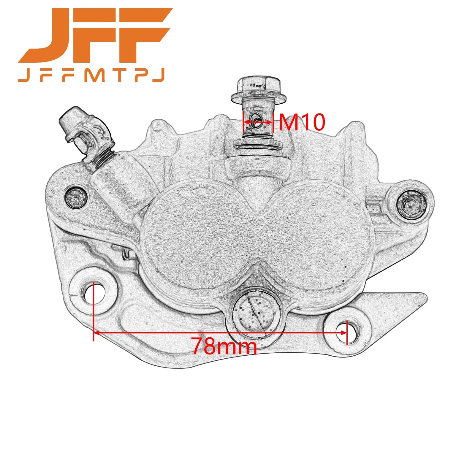 Motorcycle Front Brake Pump Braking Caliper For Honda CRF250R CRF450R CRF250X CRF450X CRF250RX CRF450RX CRF450L 2002-2021 2022