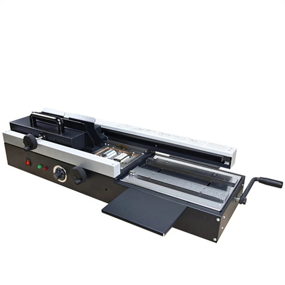 SG-40A Manufacturer Price A4 Size Paper Hot Melt Glue Perfect Binding Machine Notebook Manual Thermal Binder Machine for Sale