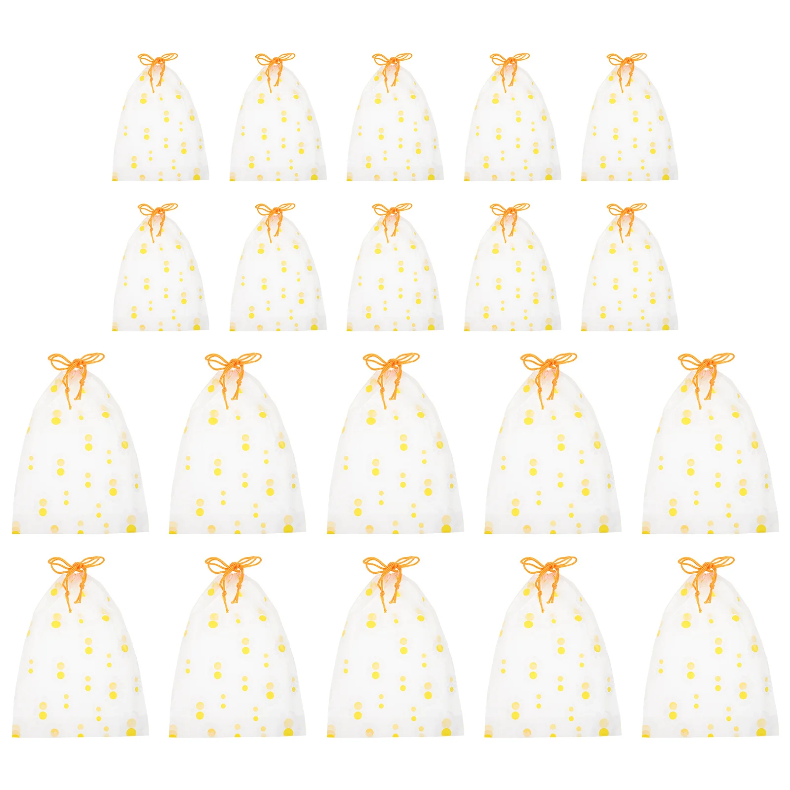 20 قطعة من أكياس إيفا برباط مقاوم للماء، حقائب سفر، أكياس تغليف بلوري، منظم تخزين محمول مدمج، حقيبة رحلة إيفا #5