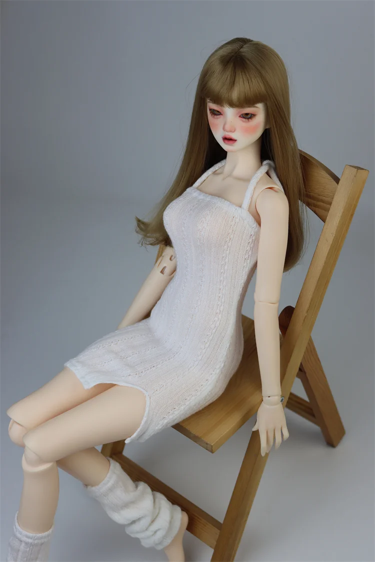 D04-B226 1/4ของเล่น bjd/sd ทำด้วยมือของเด็กสีดำสีน้ำเงิน1/3สีชมพู