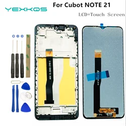 6.56″Full Display Screen For Cubot Note 21 LCD With Frame Display Touch Screen Digitizer Assembly For Cubot Note 21