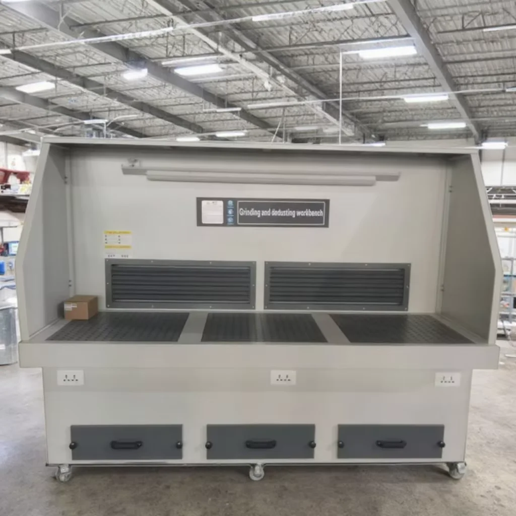 

High Efficiency Dust Extraction Downdraft Bench for Grinding Dust Collector Workbench Dust Removal Grinding Sanding Table