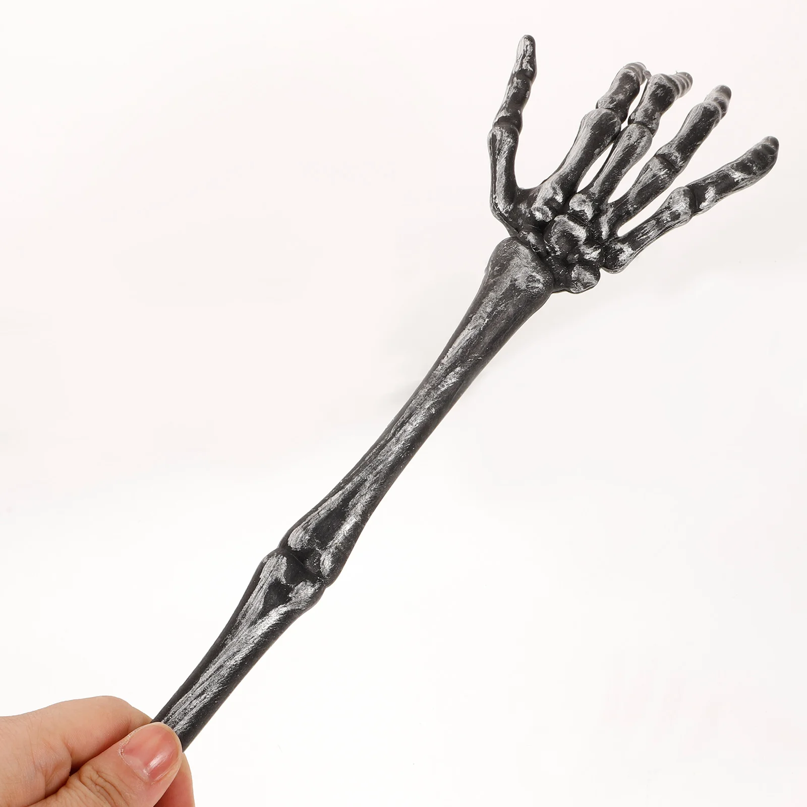 2 Pcs Halloween Claw Salad Tongs Plastic Serving Spoons Party Decoration Kids Friendly Kitchen Tools Dessert Spoons