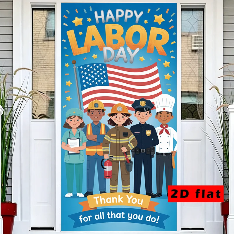 2D flat pattern banner, 1 