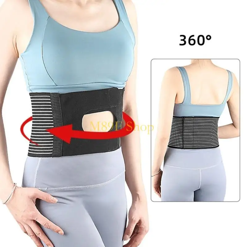 M89F Ergonomic Abdominal Bandage Providing Targeted Compression Through U Frame