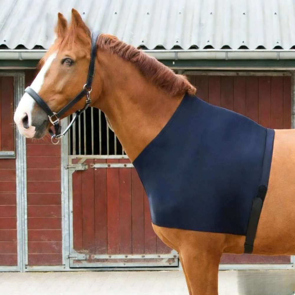 Blanket Shoulder Guard for Horse Shoulder Cover Riding Training Protects During Transport Stretch Breathable Spandex