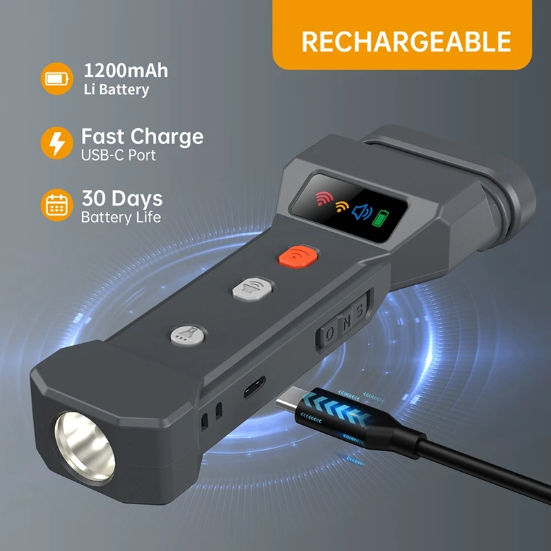 N30 Ultrasonic Dog Repeller Bark Deterrent อุปกรณ์ชาร์จ Multifunctional Anti-Noise Anti-Barking สัตว์เลี้ยงสุนัขเทรนเนอร์