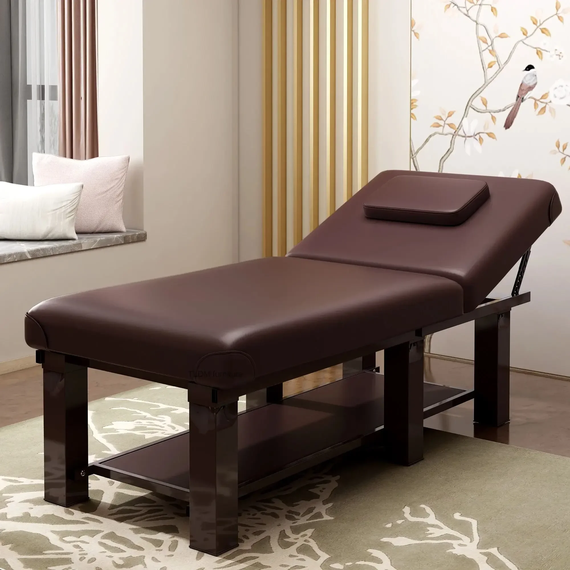 Beauty Massage Table Face Tattoo Therapy Lash Thai Massage Bed Spa Speciality Ear Cleaning Furniture