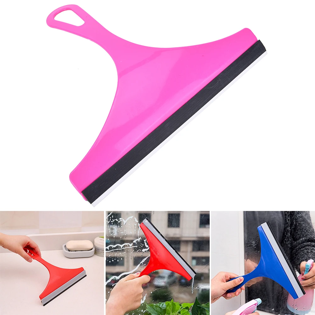 Width 21.8cm New Window Glass Squeegee Cleaner Blade Home Bathroom Car Mirror Wiper Tool Car Cleaning Products