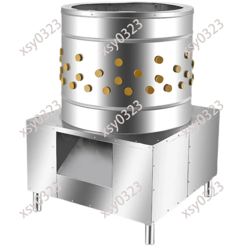 Turbine Poultry Depilator Fully Automatic Stainless Steel Plucker for Chicken Duck Goose Pigeon