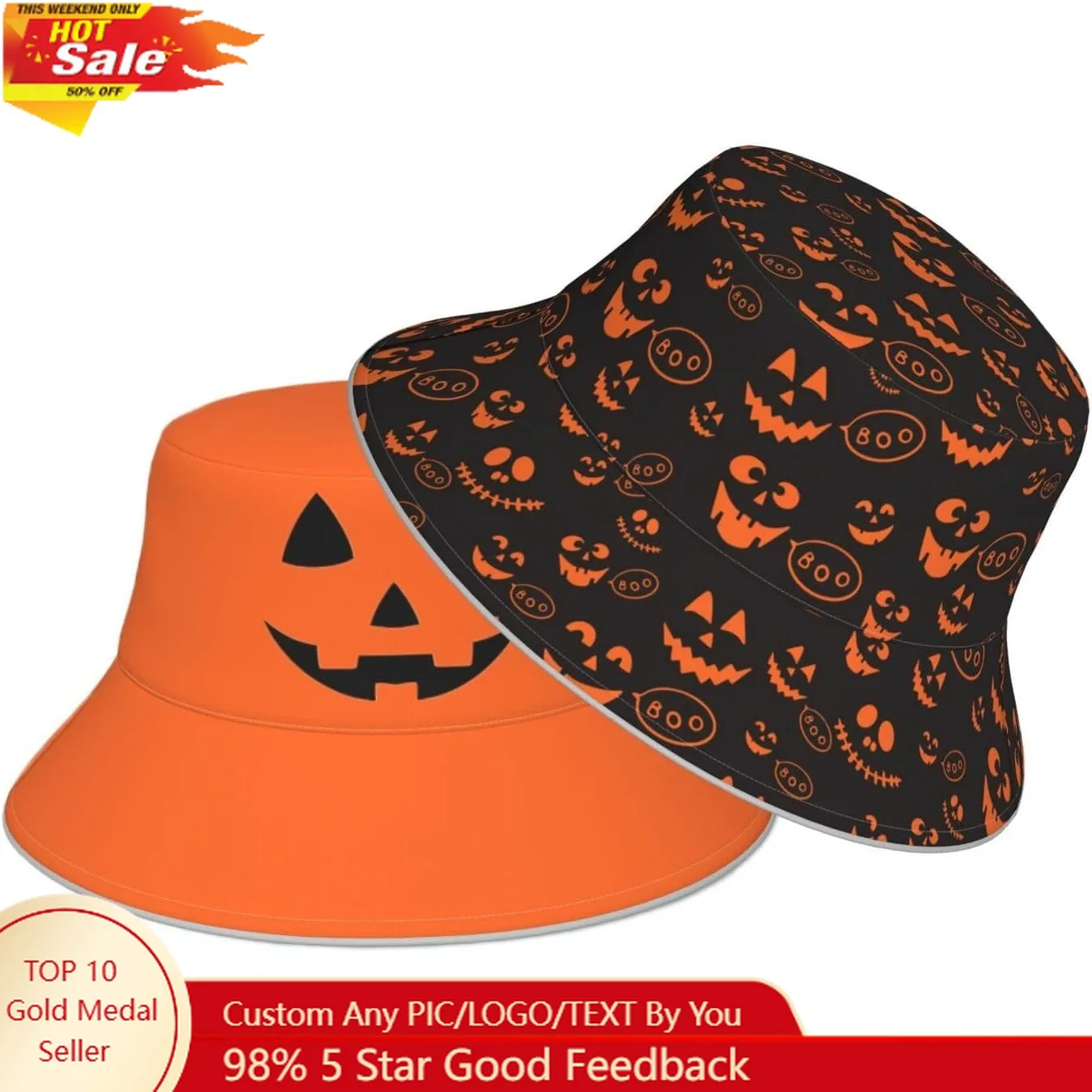 

Bucket Hats for Women and Men Fashion Sun Cap Packable Outdoor Fisherman Hat