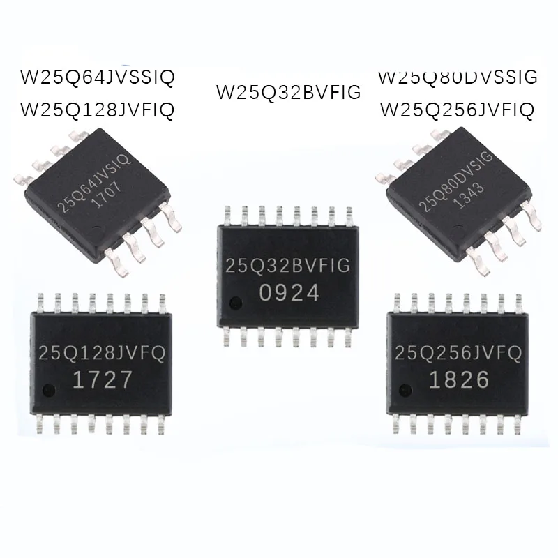 New and original W25Q64JVSSIQ W25Q64JVSIQ SOP8 FLASH SPI FLASH memory chip volume of memory chips