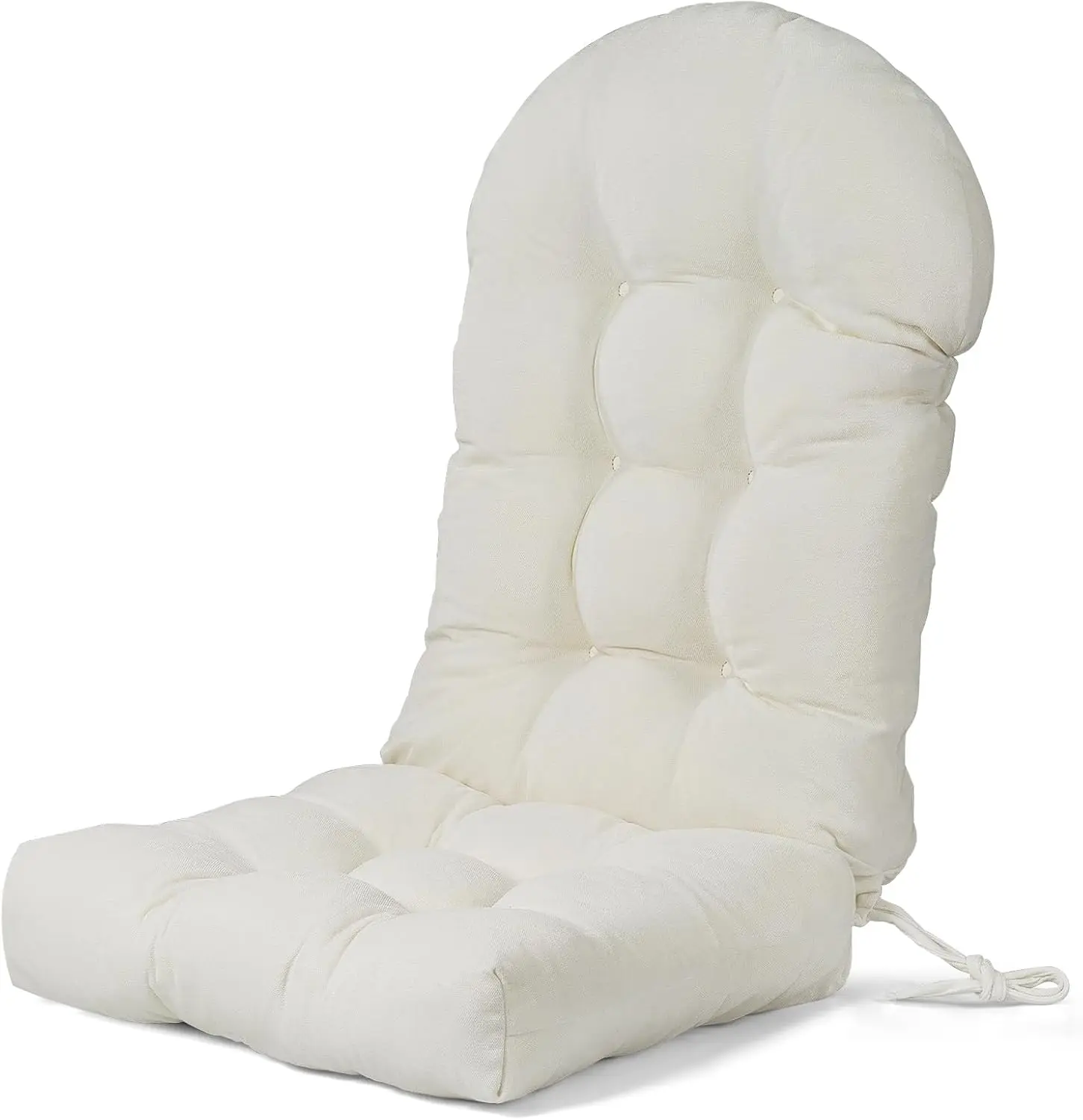 

Non-Slip Rocking Chair Cushions Set with Ties for Indoor/Outdoor Use in Living Room, Bedroom, Balcony