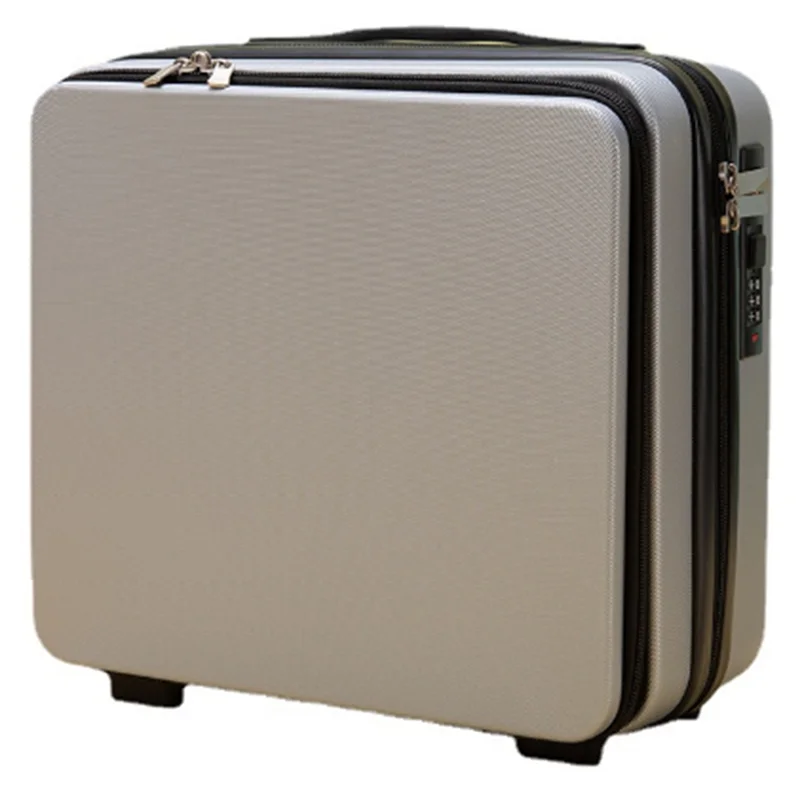 

AA05 16 Inch Travel Suitcase Cosmetic Box Hand Luggage Organizer Makeup Case Password Box Portable Boarding Case