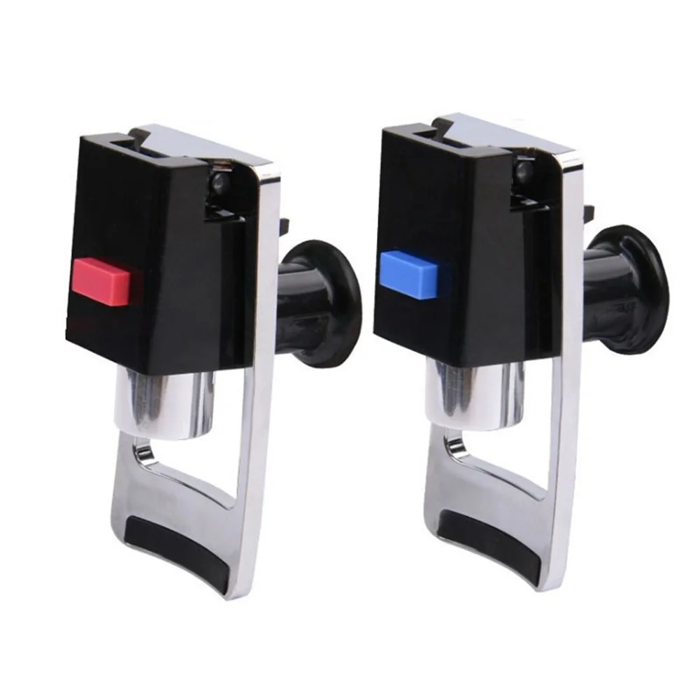 2 Pieces Push Style Spigot For Water Cooler Dispenser Blue And Red Pack Blue And Red Pack Easy To Operate  2 Pieces