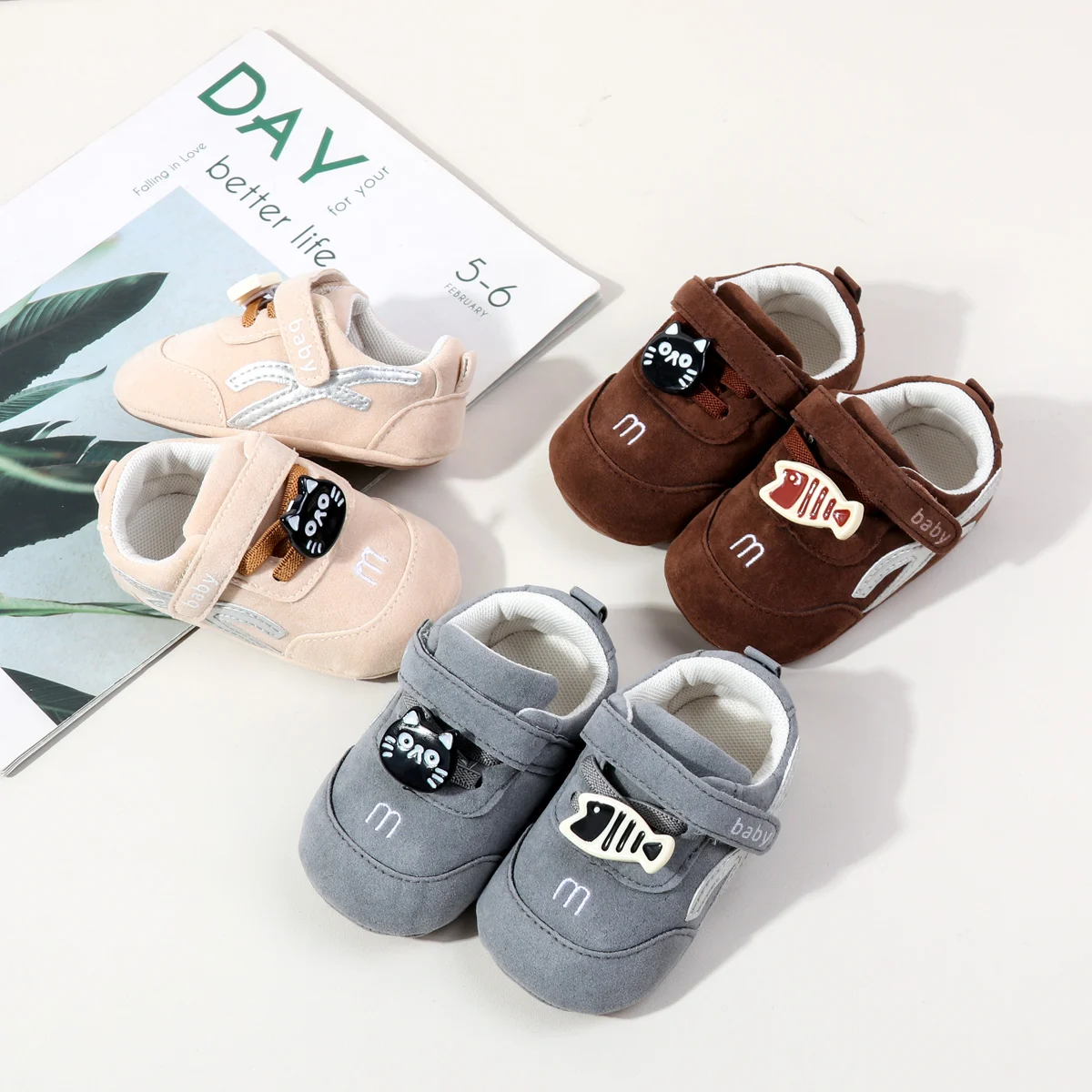 

Весенне-осенняя обувь для первых прогулок для маленьких мальчиков и девочек, домашняя и уличная обувь для малышей от 0 до 18 месяцев, высококачественные кроссовки