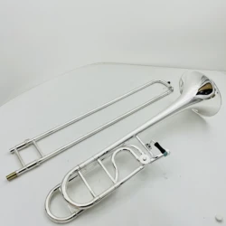 High Quality Bach 42GO Tenor Bb/F Trombone Sliver Plated Professional playing musical instruments with shell and mouthpiece