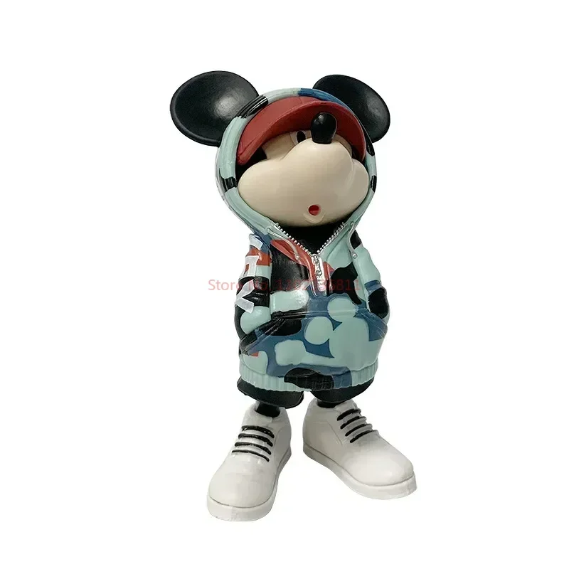 Miniso Disney Mickey Minnie Action Figure Magic Storm Trendy Collection Pvc Model Statue Toy Collectible Decor Doll Kid Gift