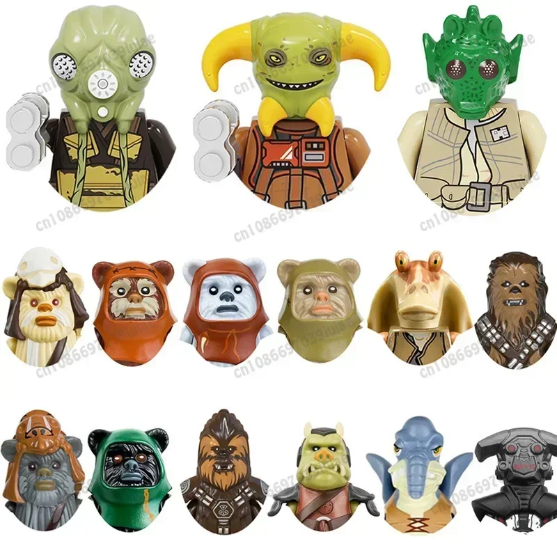 

BEAST KINGDOM Count Dooku Obi-Wan Han Solo Robot Figure Toy Bricks Assembling Doll Building Blocks Birthday Present PG2239